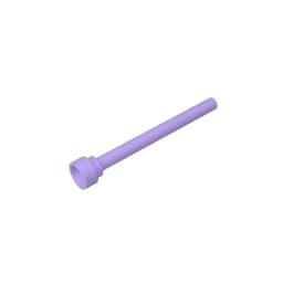 Gobricks Ornaments Antenna 1x4 with Rounded Top 3957 30064 28658 GDS-907 50Pieces Compatible with Lego Classic Bulk Toy MOC Color:Lavender