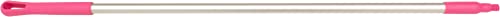 Image of SPARTA Adjustable Aluminum Broomstick, 48 inch Mop and Broom Handle Replacement with Color-Coded System for Environments with Harsh Cleaning Agents, Aluminum, 48 Inches, Pink, (Pack of 12)
