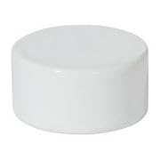Image of B&P Lamp Solid Brass Flat Cap, Tapped 1 /8IP, 3 /8 Inch Height by 3 /4 Inch Diameter, Satin Black