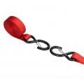 Ratchet Tie Down Straps , 1In 25Mm Red Rust Proof Ratcheting Securing Straps For Vehicle Ship Transport #TOP7