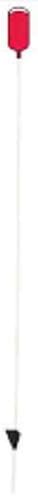 NuVue 2706 46" x 1/4" Red Oval Lens Driveway Marker Reflector - Quantity 6