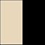 Black/Warm Beige
