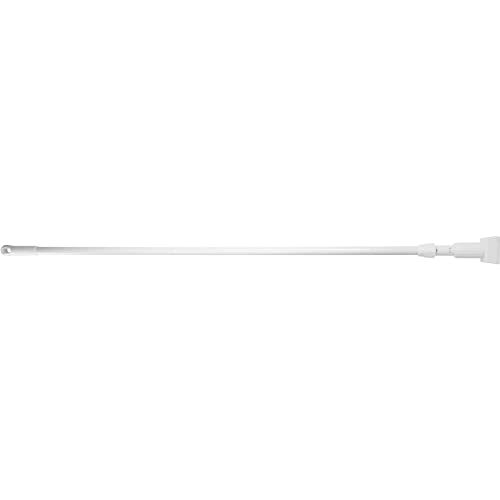 Image of SPARTA 369475EC02 Fiberglass Mop Handle, Jaw Style Mop With Swivel Hang Up Cap For Cleaning, Commercial, Residential, 60 Inches, White, (Pack of 12)
