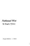 Hardcover Nathanael West Book