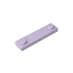 XYEIUGO 92593 Foundation Plate Special 1x4 with 2 Studs, 50 PCS