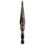 Milwaukee 48-89-9254 SHOCKWAVE High Speed Steel Impact Duty Step Bit 3 pc Set