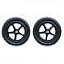 Black Pentagram Wheel Hub