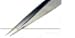 Hakko CHP 0-SA Fine-Tip Tweezers, Straight, Fine-Point Tips, Non-Magnetic Stainless Steel, Corrosion-Resistant, Smooth Grip, 4-3/4