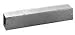 Hoffman F44T124GVP Wireway, Type 1, Screw Cover, 4" x 4" x 24", Steel, Gray, No KOs