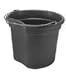 Deluxe 20 Qt. Platinum Flat Back Black