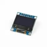 Image of 0.96 Inch SPI 7-Pin OLED Display Module with CS Pin (BLUE) - ChipTronicX