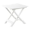 Table de camping pliable blanc de forme rectangulaire 907409 - 5