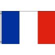 France Flag 2x3ft Poly