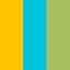 Vivid Blue/Green/Yellow