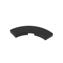 Circular Plate 3X3 Curved Light Panel 50PCS Compatible with Lego GDS-2182 Classic Bulk Toy MOC Color:Black โ image 1
