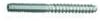 CRL HB10242Z-XCP10 CRL Zinc 2 Long Hanger Bolt for 1/2 Standoffs - pack of 10
