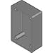 1594BSBK, Black Plastic Wall Mount Heavy Duty Enclosure (5 Items)