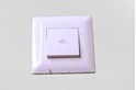 Image of Schneider Electric - Livia White Schneider 10A Bell Push switch (2M) + For Bell Swtich Outside House /Hotel Room