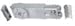 CRL 90 Degree No Hold Open Adjustable Spring Power Overhead Concealed Door Closer - Body Only