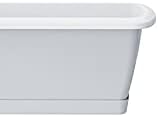 Prosper Plast ISE600P-S449 59 x 18.4 x 14.5 cm Espana Balcony Case Set including Stand - White (12-Piece) - Image 3