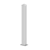 poteau portail aluminium, poteau universel, poteau porte, clôture aluminium, accesoire portail, portail aluminium, installation portail, poteaux jardin