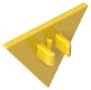 Ornaments Triangular Marker 10PCS Compatible with Lego 30259 G39728 GDS-90176 Classic Bulk Toy MOC Color:Yellow