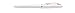 Pelikan Jazz Noble 821681 Fountain Pen Mother of Pearl (White) for Right-Handed and Left-Handed Users, Elegant Metal Cartridge Fountain Pen, Nib M, in Folding Box