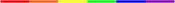 MooLuxe Rainbow Long Reflective Strip