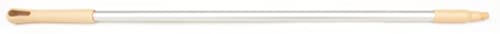 Image of SPARTA Adjustable Aluminum Broomstick, 48 inch Mop and Broom Handle Replacement with Color-Coded System for Environments with Harsh Cleaning Agents, Aluminum, 48 Inches, Tan, (Pack of 12)