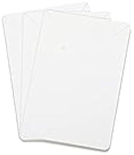 Etiquetas de Carton para joyeria, 5 x 9 cm, 400 Unidades, color Blanco, Tarjetas de Exhibición en blanco para Joyería con Orificios para colgar Collares,cadenas y Pendientes(A521021)