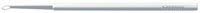 PT# -9555 PT# # 9555- Curette Ear Hk Flexloop 6" 4mm Flexible White 50/Bx by,...
