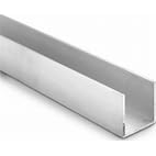 Image of Aluminium Channel 10mm x 20mm x 2mm (Internal 6mm) Length 1000mm (100cm) Next Working Day Delivery.