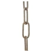 Image of B&P Lamp Brass Plated, Heavy Duty Straight-Sided Chain, 3 Ft. Length