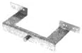 SIEMENS ASK73.1 Tandem Bracket for dual mount of 2-pos and floating OpenAir GCA/GIB Actuators.