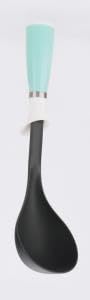 Kenpool Plastik Kepçe Çorba Kepçesi Sos Çorba Kepçesi 32 cm Yeşil