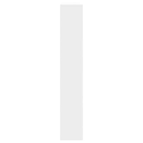 Armoire à Chaussures Blanche 60cm Placard Rangement Bois - 8