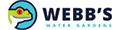 Webb's Water Gardens logo
