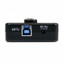 Hub combiné USB 3.0/2.0 multiprise informatique avec port de charge rapide - 3