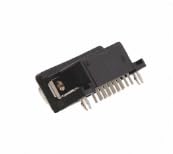 Pack of 2 6E17C-015S-AJ-120 Connector D-Sub Receptacle 15 Position R/A SLDR :RoHS