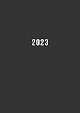 2023: Terminkalender mit Uhrzeiten 5 bis 23h Tag | 1 Woche auf 2 Seiten mit Zeit | A4 Wochenplaner mit Zeiteinteilung | Kalenderbuch Planer Organizer ... Buchkalender Jahresplaner | Soft-Cover Grau