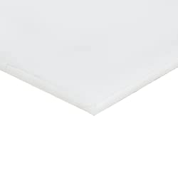 Generic, HDPE (High Density Polyethylene) Sheet, Opaque White, Standard Tolerance, 3/4" Thickness, 24" Width, 48" Length (24" X 48")