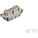 T2040163201-000, Conn Rectangular F 16 POS ST Panel Mount (25 Items)