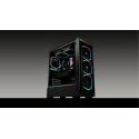 STARRYFORT SF30 RGB ECA-SF30-M1BB-ARGB case gaming RGB direzionabili vetro temperato ATX, micro ATX, mini ITX, nero - Case PC - Immagine 6