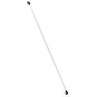 Kenney Enamel White Sash Rod 28 in. L x 48 in. L