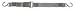 Gunwale Tie Downs Kwik-Lok Size 2" X 13
