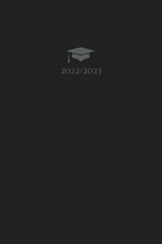 Studienplaner 2022/2023: Semesterplaner, Wochenkalender & Terminplaner für Studierende | Medium (Minimalist Schwarz)
