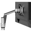 VERSADESK Omniview Single Monitor Arm - Black, Universal mounting Bracket, Aluminum Alloy Frame, Integrated Cable Management, 360 Degree Rotation Range, 180 Degree Swivel Range - Thumbnail 3