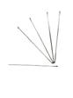 Saddle Needles NO2/0 Blunt 7 cm, Pack of 5, Alloy Steel