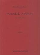 Farewell-a Fancye (Dowland): Sextett. treble recorder, bass clarinet, marimba, piano, viola and cello. Partition.