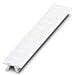 1051029:0021, Connector Accessories Zack Marker Strip Straight White (25 Items)